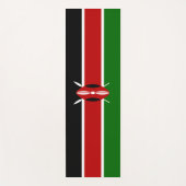 Kenianische Flagge (Kenia) Yogamatte (Vorderseite)
