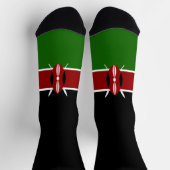 kenianische Flagge Socken (Oben)