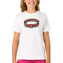 Kenianisches Armband Kinder T-Shirt | Afrikanische