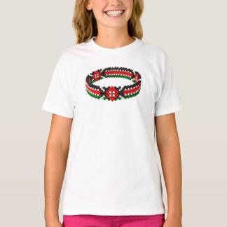 Kenianisches Armband Kinder T-Shirt | Afrikanische