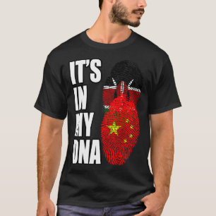 kenianisches und chinesisches Misch-DNA-Heritage T-Shirt