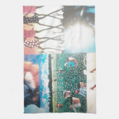 Kenias kultureller Roaring Pride Sipping Serenity: Geschirrtuch (Vertikal)