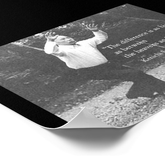 Kenichi Sawai Poster (Ecke)