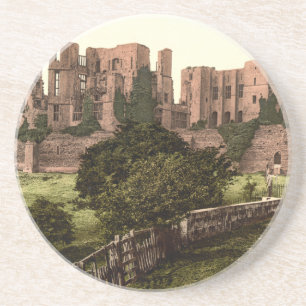 Kenilworth Castle, Warwickshire, England Sandstein Untersetzer