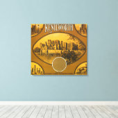 Kenilworth Orange LabelRiverside, CA Leinwanddruck (Insitu (Holzboden))