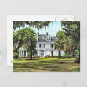 Kenilworth Plantation Postkarte (Vorne/Hinten)