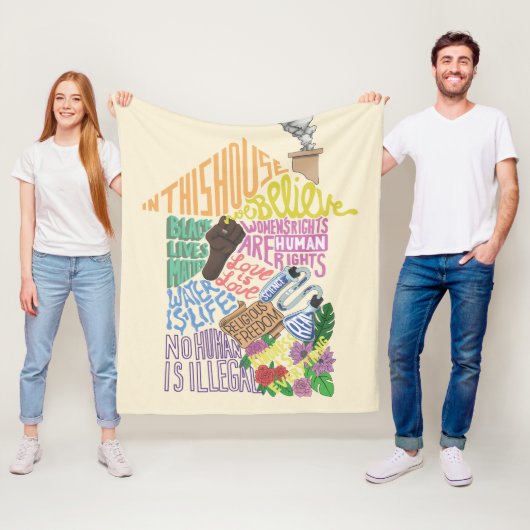 Kenji Kimura Güte ist alles Fleece-Decke Fleecedecke (Beispiel)