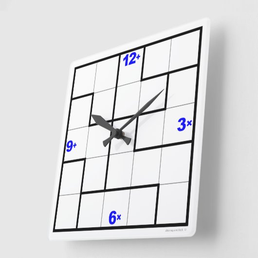 KenKen® Uhr mit herunterladbarem Puzzle (Winkel)