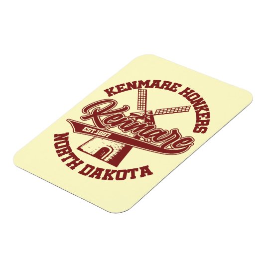 Kenmare, North Dakota Magnet (Linke Seite)
