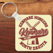 Kenmare, North Dakota Schlüsselanhänger (Vorderseite)