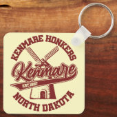 Kenmare, North Dakota Schlüsselanhänger (Rückseite)