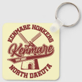Kenmare, North Dakota Schlüsselanhänger (Rückseite)