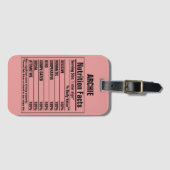 Kenndaten von Funny Chemieelements Lug Gepäckanhänger (Vorderseite (Horizontal))