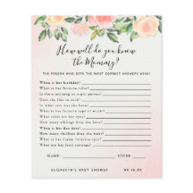 Kenne die Mami | Baby Showspiel