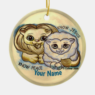 Kenne Jesus Keramik Ornament