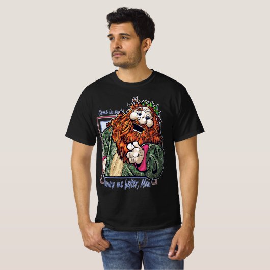 Kenne mich besser, Mann! T-Shirt (Vorne ganz)