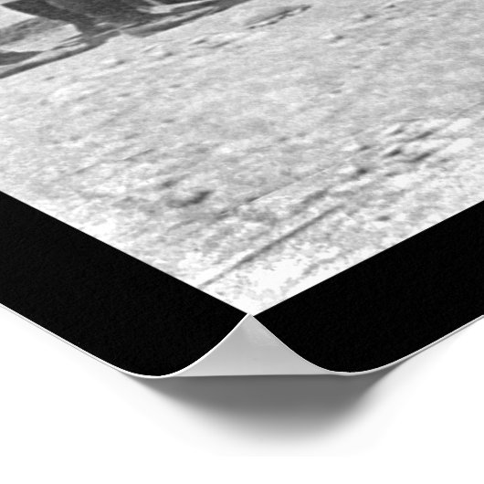 Kennebec Ice Wagon 1899 Poster (Ecke)