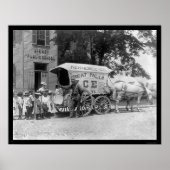 Kennebec Ice Wagon 1899 Poster (Vorne)