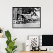 Kennebec Ice Wagon 1899 Poster (Heimbüro)