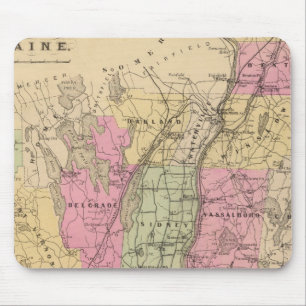 Kennebec Landkreis, Maine Mousepad