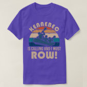 Kennebec-Rafting T-Shirt (Design vorne)