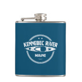 Kennebec River, Maine Flachmann (Vorderseite)