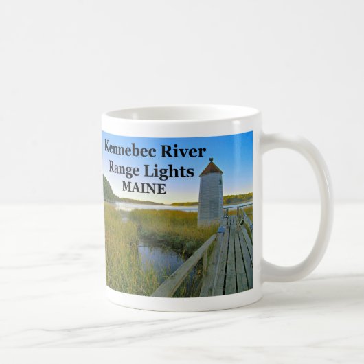 Kennebec River Range Lights, Maine Tasse (Rechts)