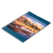 Kennebunk Beach, Maine Vintage Hütten Foto Notizblock (Linke Seite)