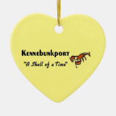 Kennebunkport Maine Keramik Ornament (Vorne)