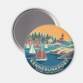 Kennebunkport Maine Magnet (Vorderseite/Rückseite)
