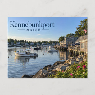 Kennebunkport, Maine Postkarte