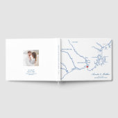 Kennebunkport Maine Wedding Gästebuch (Voll)