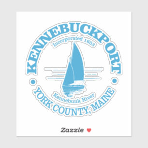 Kennebunkport (Segelboot) Aufkleber