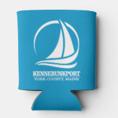 Kennebunkport (Segelboot) Dosenkühler (Rückseite)