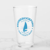 Kennebunkport (Segelboot) Glas (Vorderseite)