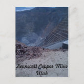 Kennecott Copper Mine Post Card Postkarte (Vorderseite)