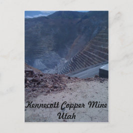 Kennecott Copper Mine Post Card Postkarte