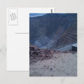 Kennecott Copper Mine Postkarte (Vorne/Hinten)