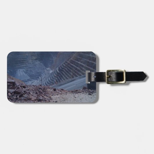 Kennecott Kupfermine Gepäckanhänger (Vorderseite horizontal)