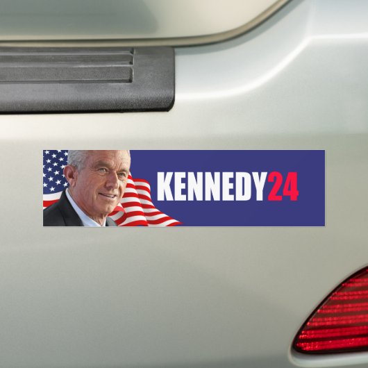 KENNEDY24 - Robert F Kennedy Jr für Präsident 2024 Autoaufkleber (Auf Auto)