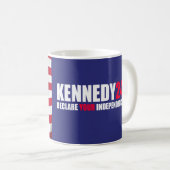 Kennedy24 - Robert F Kennedy Jr für Präsident 2024 Kaffeetasse (VorderseiteRechts)