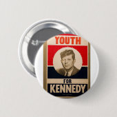 Kennedy 1960 button (Vorne & Hinten)