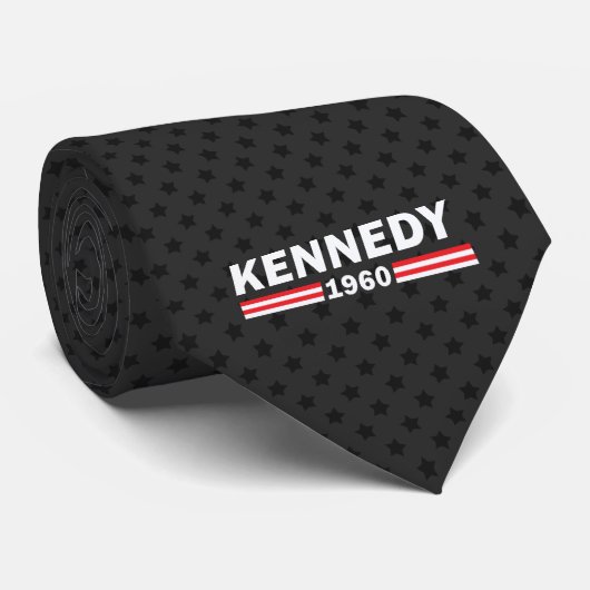 Kennedy 1960 (John F. Kennedy, JFK) Krawatte (Gerollt)