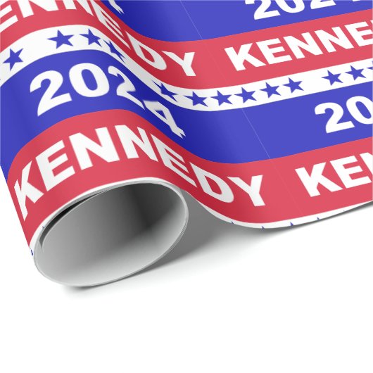 Kennedy 2024 geschenkpapier (Rolleneckpunkt)