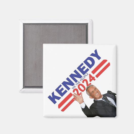 KENNEDY 2024 Magnet, RFK Jr für Präsident Magnet (Vorderseite/Rückseite)