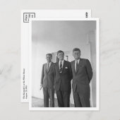 Kennedy Brothers, John, Ted, Robert Postkarte (Vorne/Hinten)