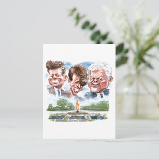 Kennedy Brothers Postkarte (Stehend Vorderseite)