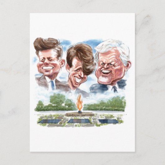 Kennedy Brothers Postkarte (Vorderseite)