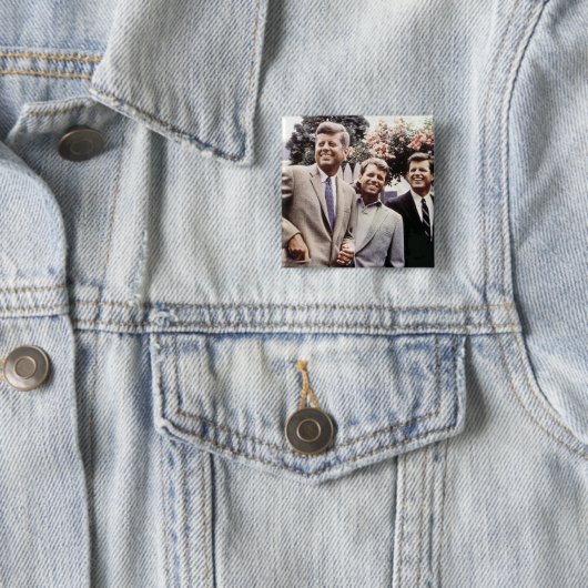 Kennedy Brothers, Präsident John, Robert & Ted Button (Beispiel)