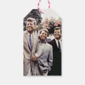 Kennedy Brothers, Präsident John, Robert & Ted Geschenkanhänger (Rückseite)